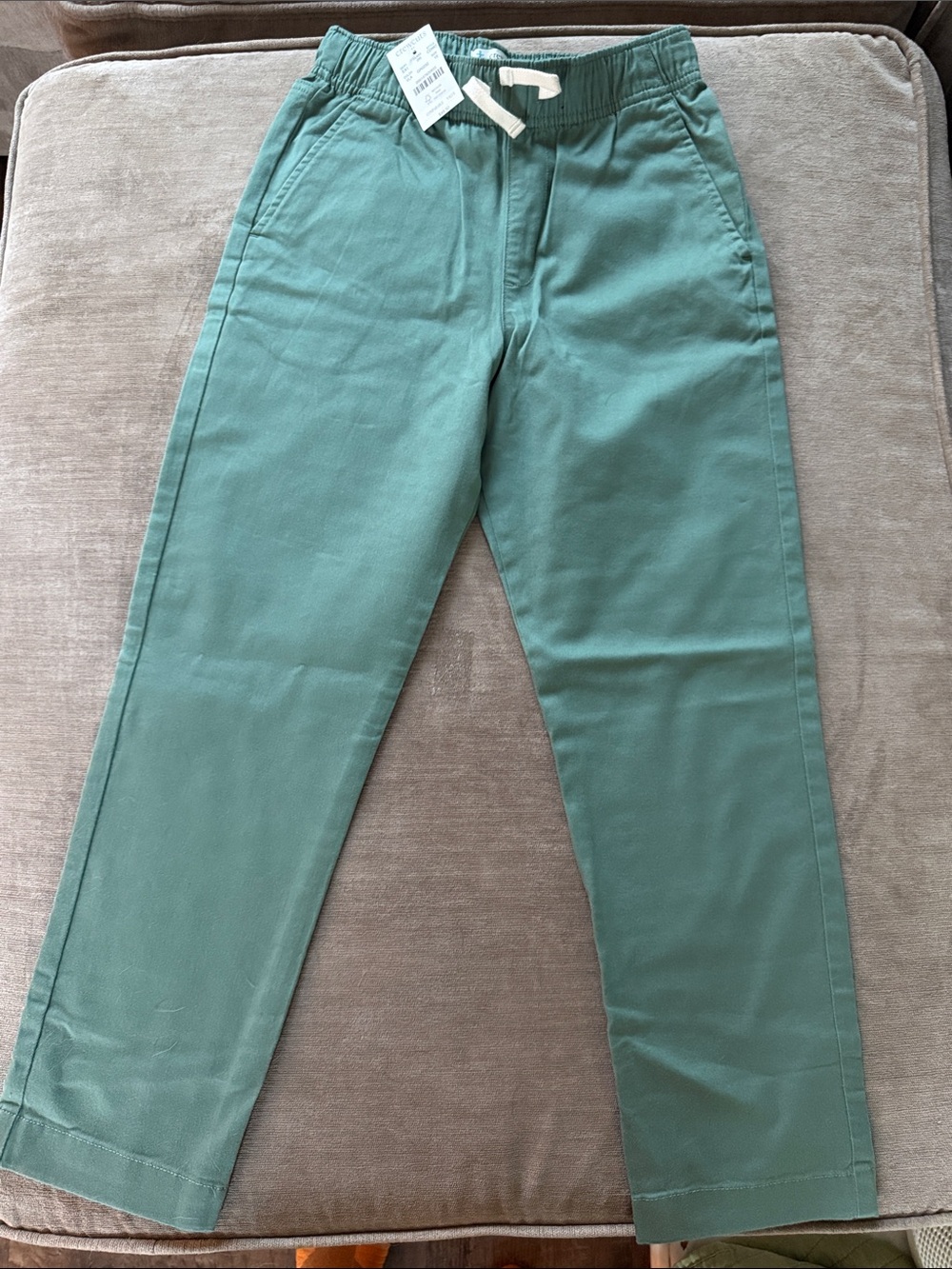 J.crew (Crewcuts) New Boy’s Relaxed Drawstring Pants - Seafoam Green